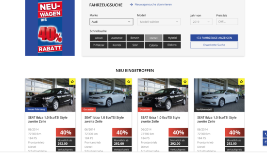 Neue Homepage - Autoshow Aathal AG 3