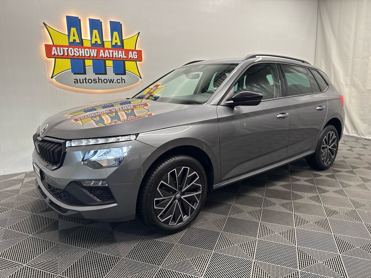 SKODA Kamiq 1.0 TSI Selection Editon Black 115PS - Autoshow Aathal AG bei Uster bietet günstige Occasionen und Neuwagen