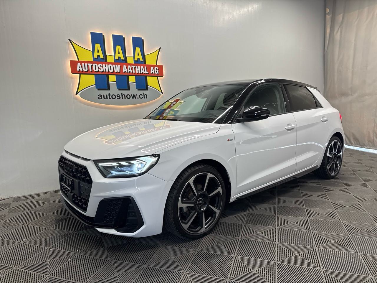 AUDI A1 Sportback 30 TFSI S Line Black Edition S-tronic - Autoshow Aathal AG bei Uster bietet günstige Occasionen und Neuwagen 1