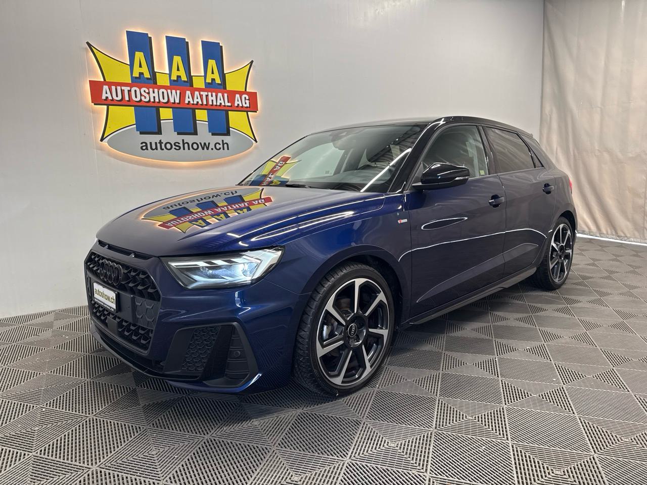 AUDI A1 Sportback 30 TFSI S Line Black Edition S-tronic - Autoshow Aathal AG bei Uster bietet günstige Occasionen und Neuwagen 2