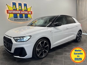 AUDI A1 Sportback 30 TFSI S Line Black Edition S-tronic - Autoshow Aathal AG bei Uster bietet günstige Occasionen und Neuwagen
