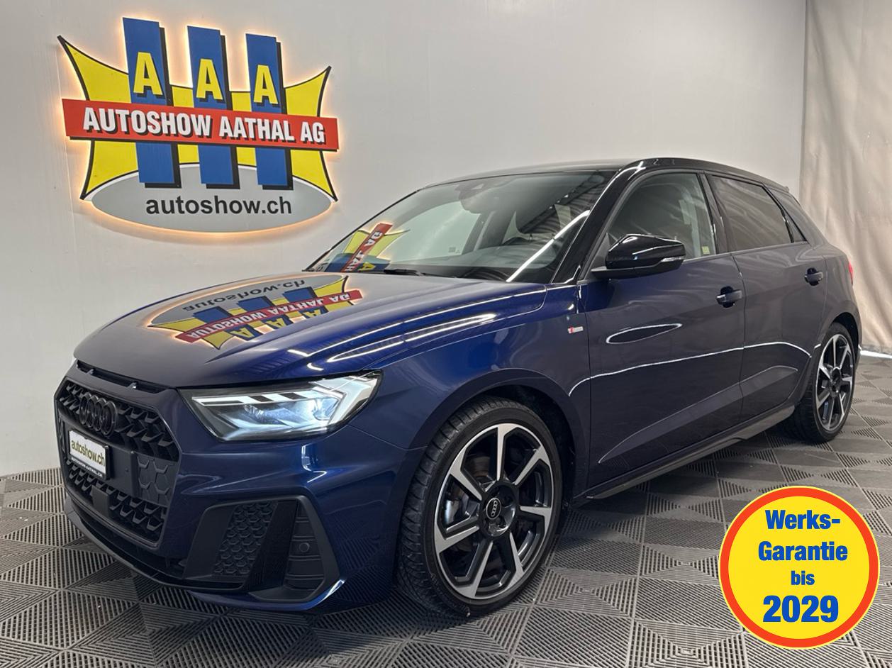 AUDI A1 Sportback 30 TFSI S Line Black Edition S-tronic - Autoshow Aathal AG bei Uster bietet günstige Occasionen und Neuwagen 3