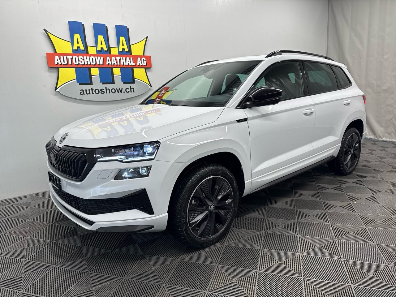 SKODA Karoq 1.5 TSI SportLine DSG - Autoshow Aathal AG bei Uster bietet günstige Occasionen und Neuwagen