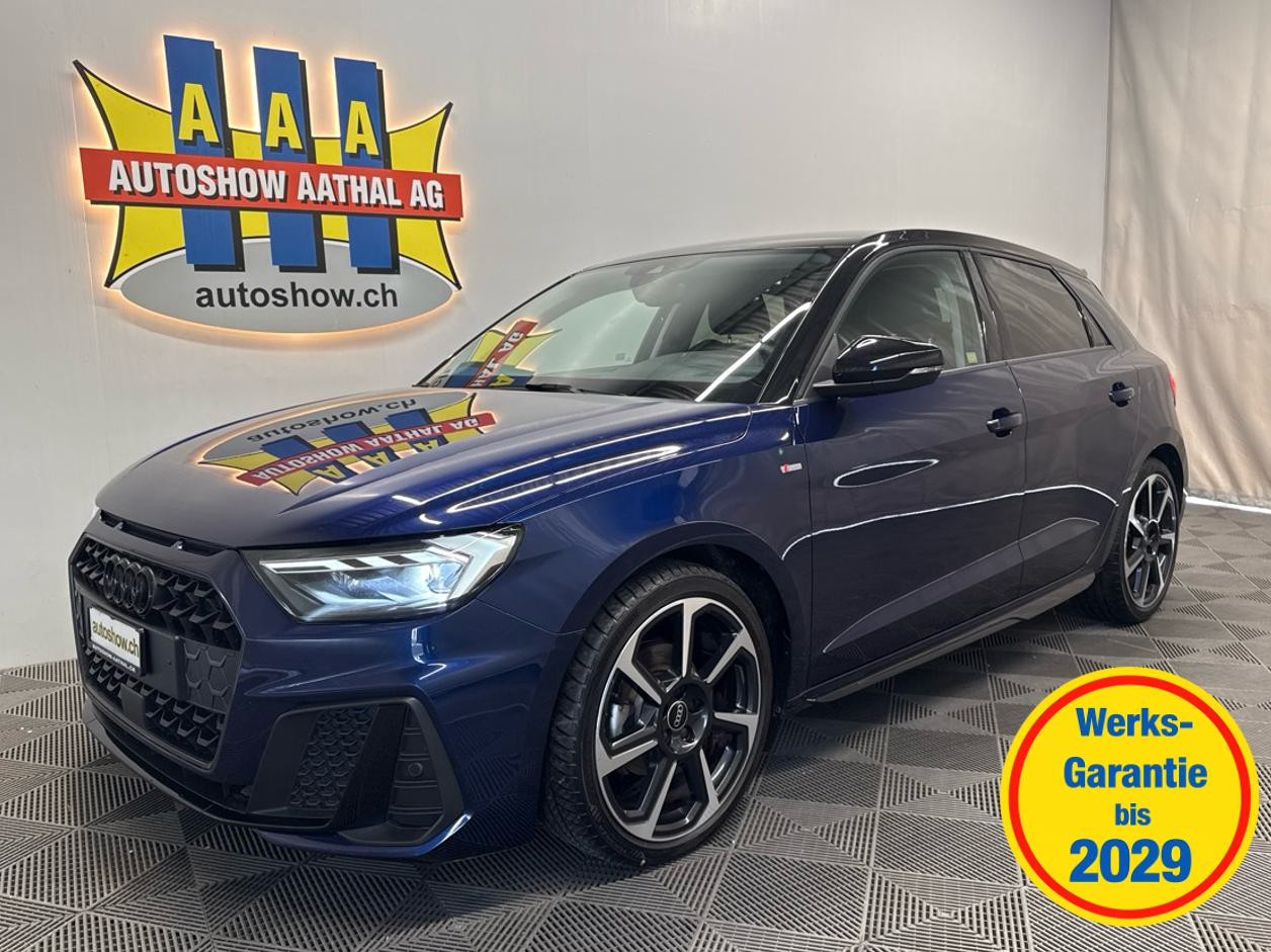 AUDI A1 Sportback 30 TFSI S Line Black Edition S-tronic - Autoshow Aathal AG bei Uster bietet günstige Occasionen und Neuwagen 3