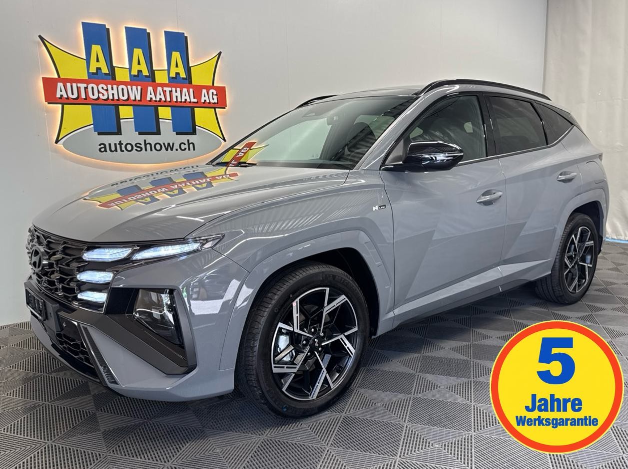 HYUNDAI Tucson 1.6 TGDI N-Line 4WD DCT - Autoshow Aathal AG bei Uster bietet günstige Occasionen und Neuwagen 1
