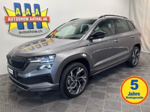SKODA Karoq 2.0 TSI SportLine 4x4 DSG - Autoshow Aathal AG bei Uster bietet günstige Occasionen und Neuwagen 4