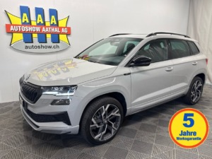 SKODA Karoq 2.0 TSI SportLine 4x4 DSG - Autoshow Aathal AG bei Uster bietet günstige Occasionen und Neuwagen 5