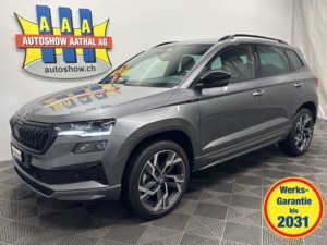 SKODA Karoq 2.0 TSI SportLine 4x4 DSG - Autoshow Aathal AG bei Uster bietet günstige Occasionen und Neuwagen 10