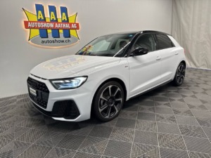 AUDI A1 Sportback 30 TFSI S Line Black Edition S-tronic - Autoshow Aathal AG bei Uster bietet günstige Occasionen und Neuwagen