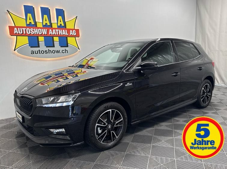 SKODA Fabia 1.0 TSI Monte Carlo DSG - Autoshow Aathal AG bei Uster bietet günstige Occasionen und Neuwagen 1