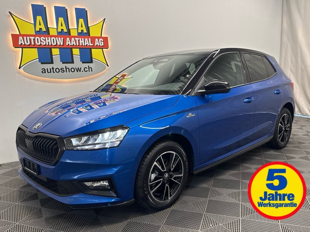 SKODA Fabia 1.5 TSI Monte Carlo DSG - Autoshow Aathal AG bei Uster bietet günstige Occasionen und Neuwagen 4