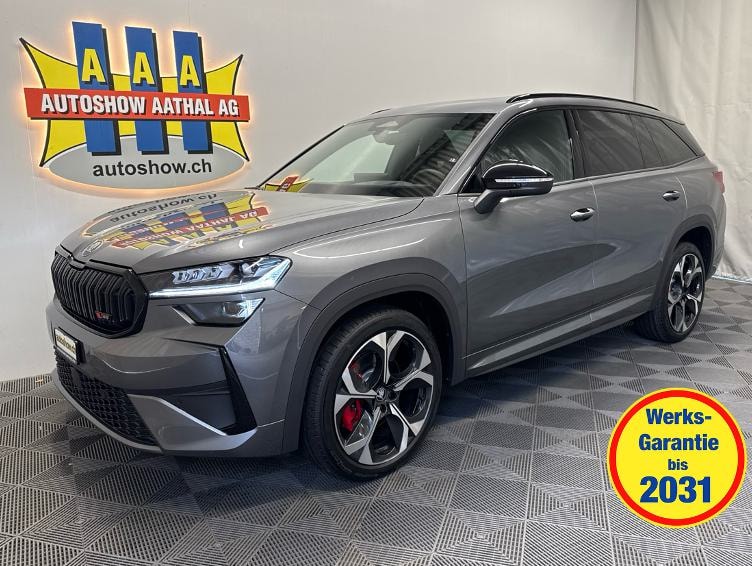 SKODA Kodiaq 2.0 TSI RS 4x4 - Autoshow Aathal AG bei Uster bietet günstige Occasionen und Neuwagen 1
